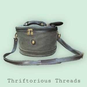 Vintage Charter Club Cosmetic Travel Bag